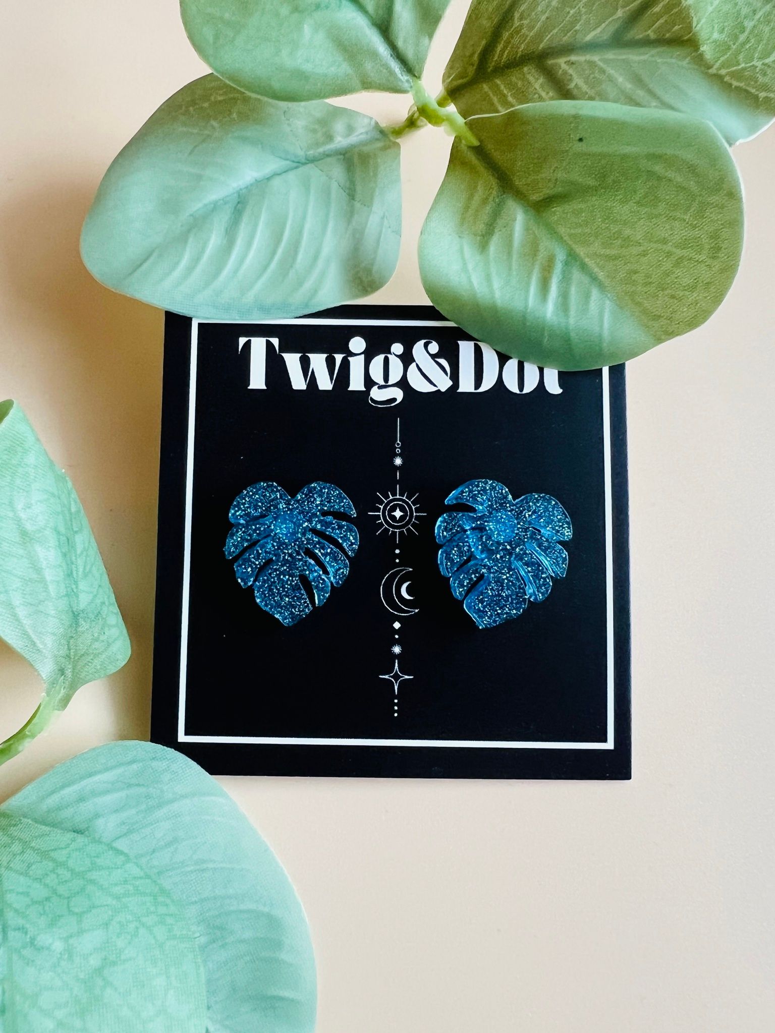 Mini Monstera Midnight stars