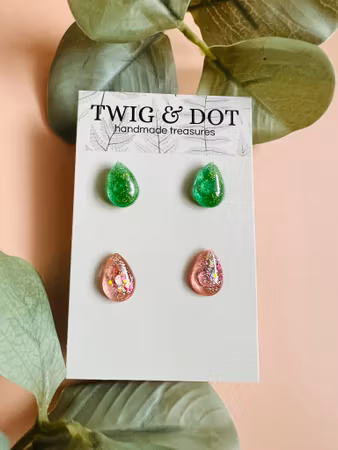 Drop Lush Green & Cotton Candy