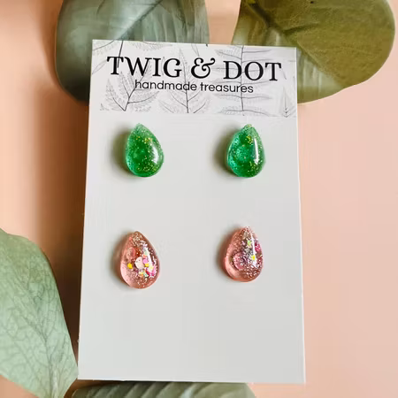 Drop Lush Green & Cotton Candy