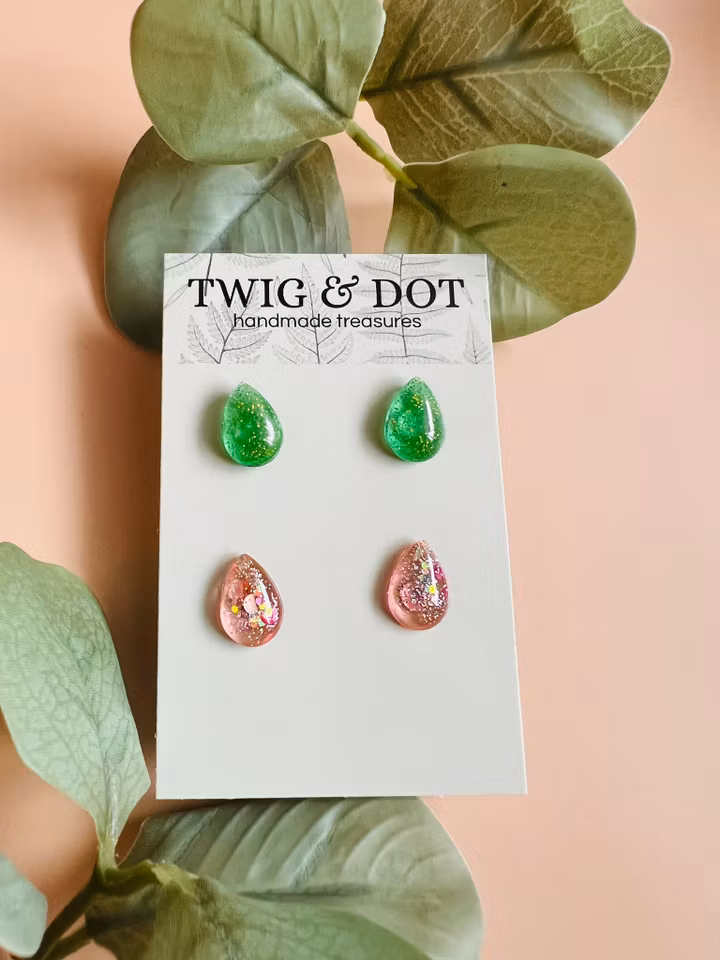 Drop Lush Green & Cotton Candy
