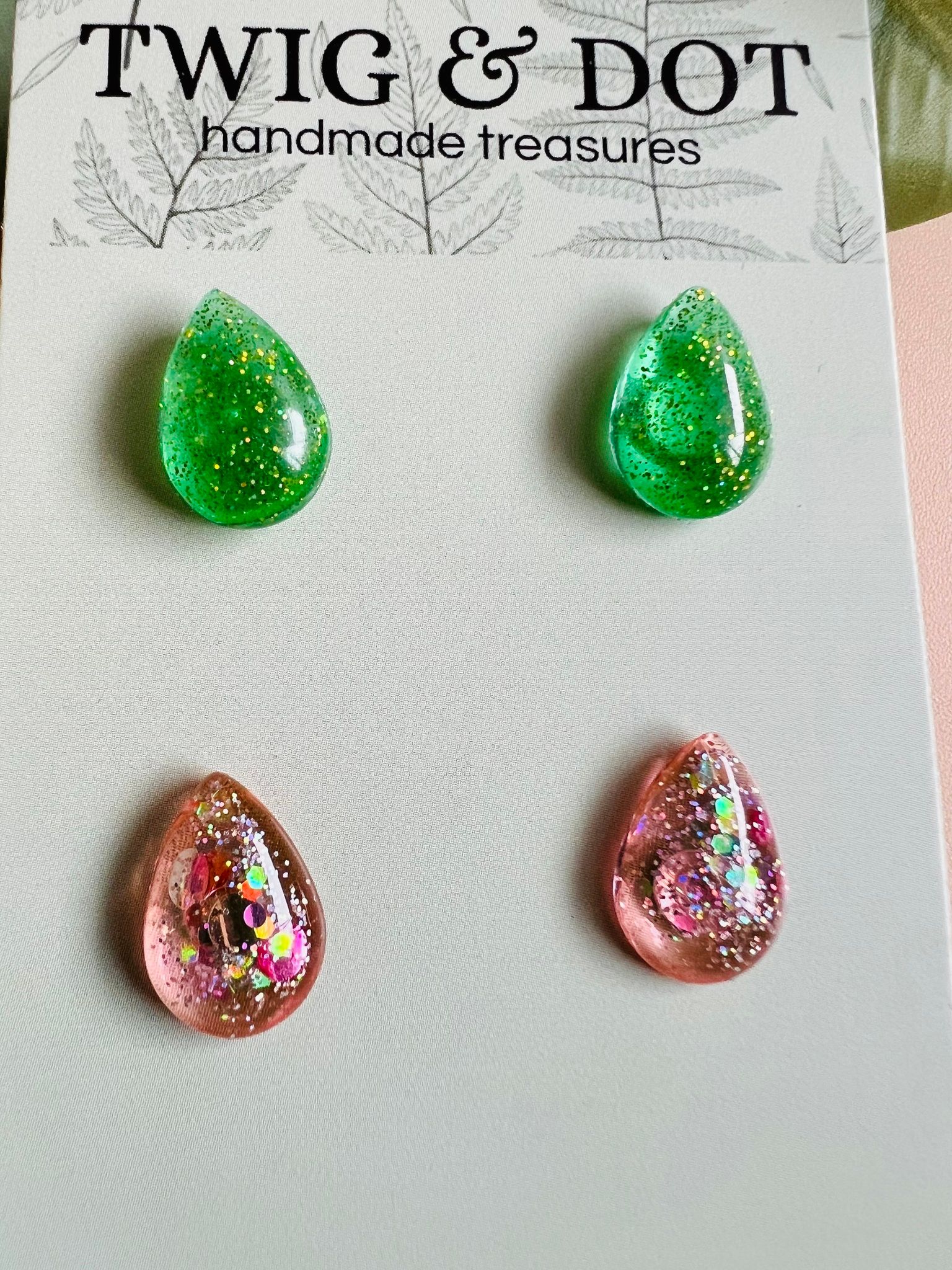 Drop Lush Green & Cotton Candy