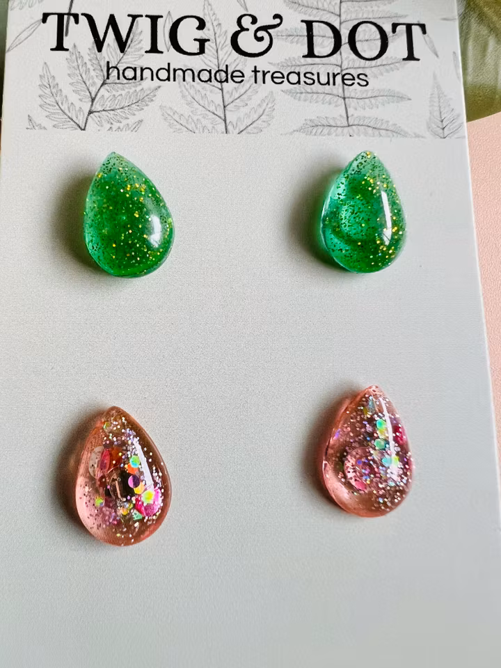 Drop Lush Green & Cotton Candy