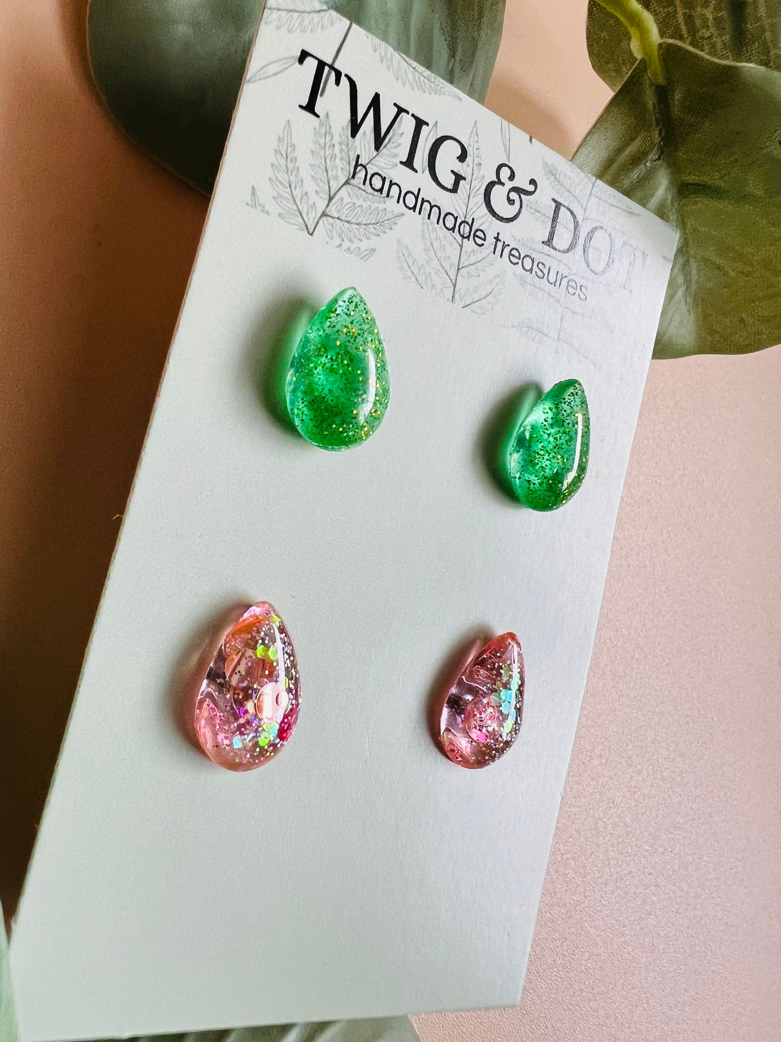 Drop Lush Green & Cotton Candy
