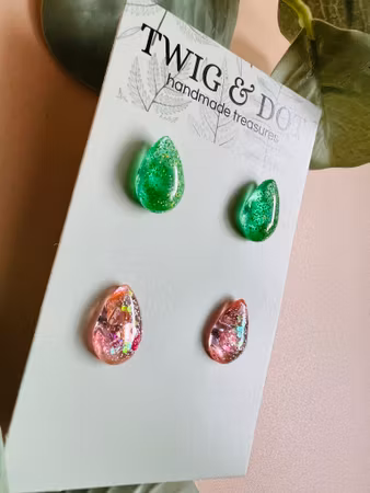 Drop Lush Green & Cotton Candy
