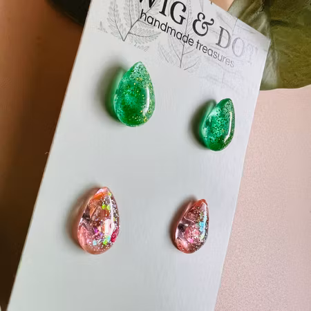 Drop Lush Green & Cotton Candy