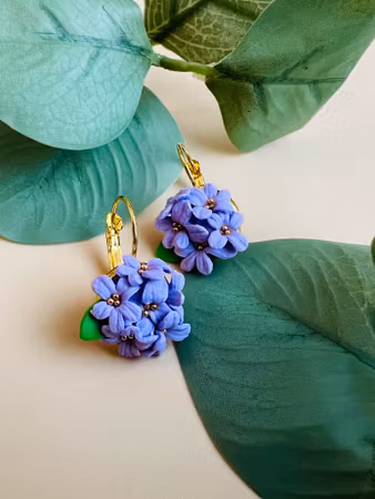 Petites fleurs - Violet clair