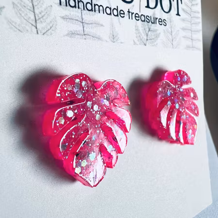 Mini Monstera SuperPink - stift