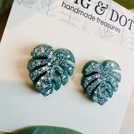 Mini Monstera Ice Green - stift