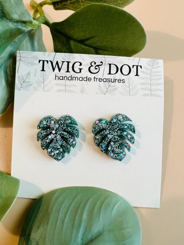 Mini Monstera Ice Green - stift