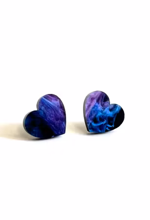 Purple Storm Heart