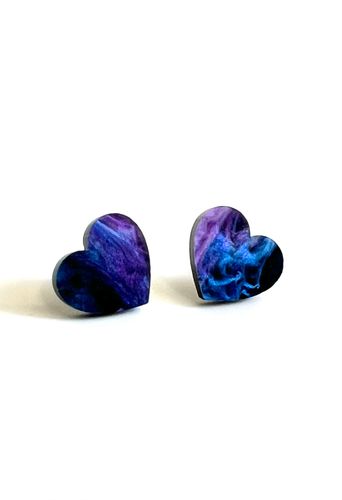 Purple Storm Heart