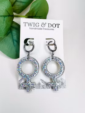 Pop Venus Crazy Silver Glitter