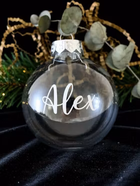 "Polstjärnan" - Julkula med namn, plast