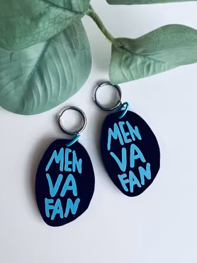 Men va fan - Blå text