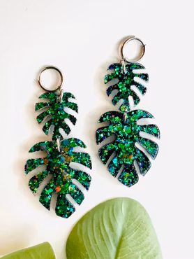 Double Hey Monstera! - Spellbound Green