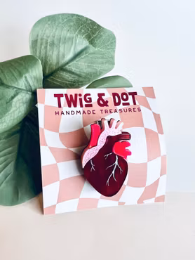 My happy heart - hårspänne