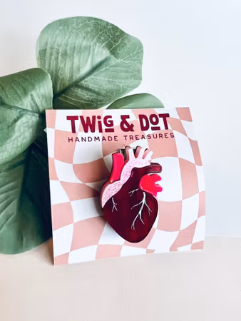 My happy heart - hårspänne