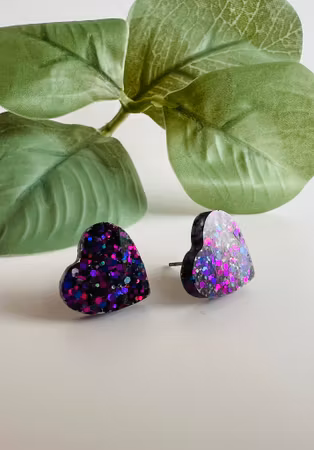 Electric purple Heart