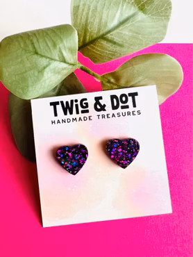 Electric purple Heart