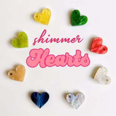 Shimmer Hearts