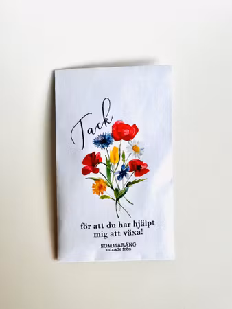 Fröpåse - Tack för att du har hjälpt mig att växa!