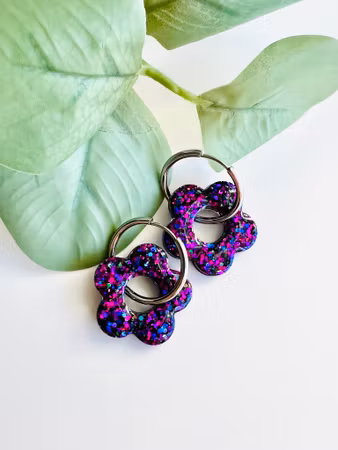 Happy Flower Electric Purple