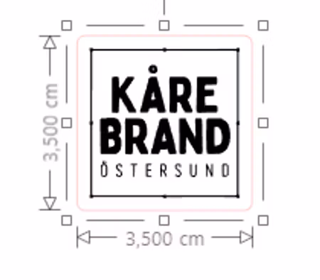 Custom order Kårebrand