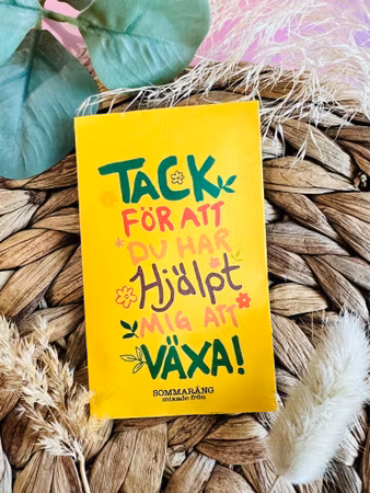 Fröpåse - Tack för att du har hjälpt mig att växa! Gul