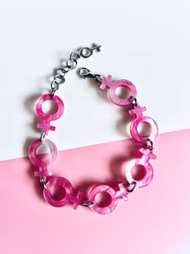 Venus Chain Marble Pink