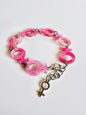 Venus Chain Marble Pink