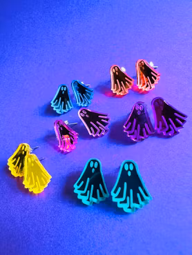 Color Ghost Studs