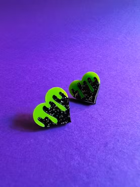 My slimey heart Lime & Night chaos