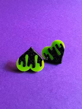 My slimey heart Lime & Night chaos