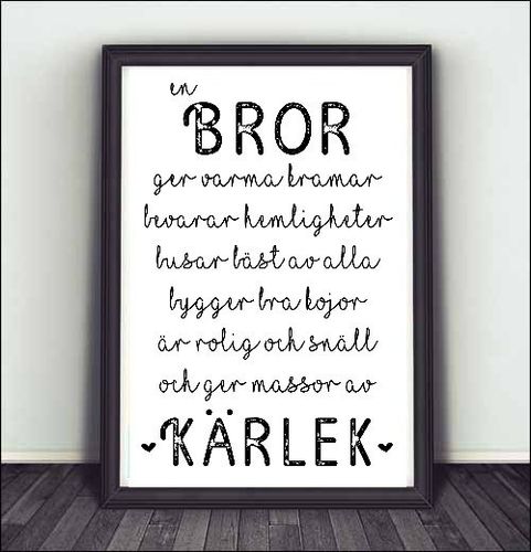 En Bror / Syster / Kusin