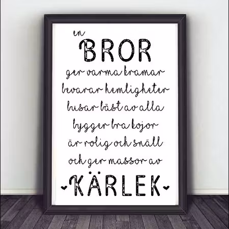 En Bror / Syster / Kusin