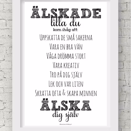Älskade lilla du