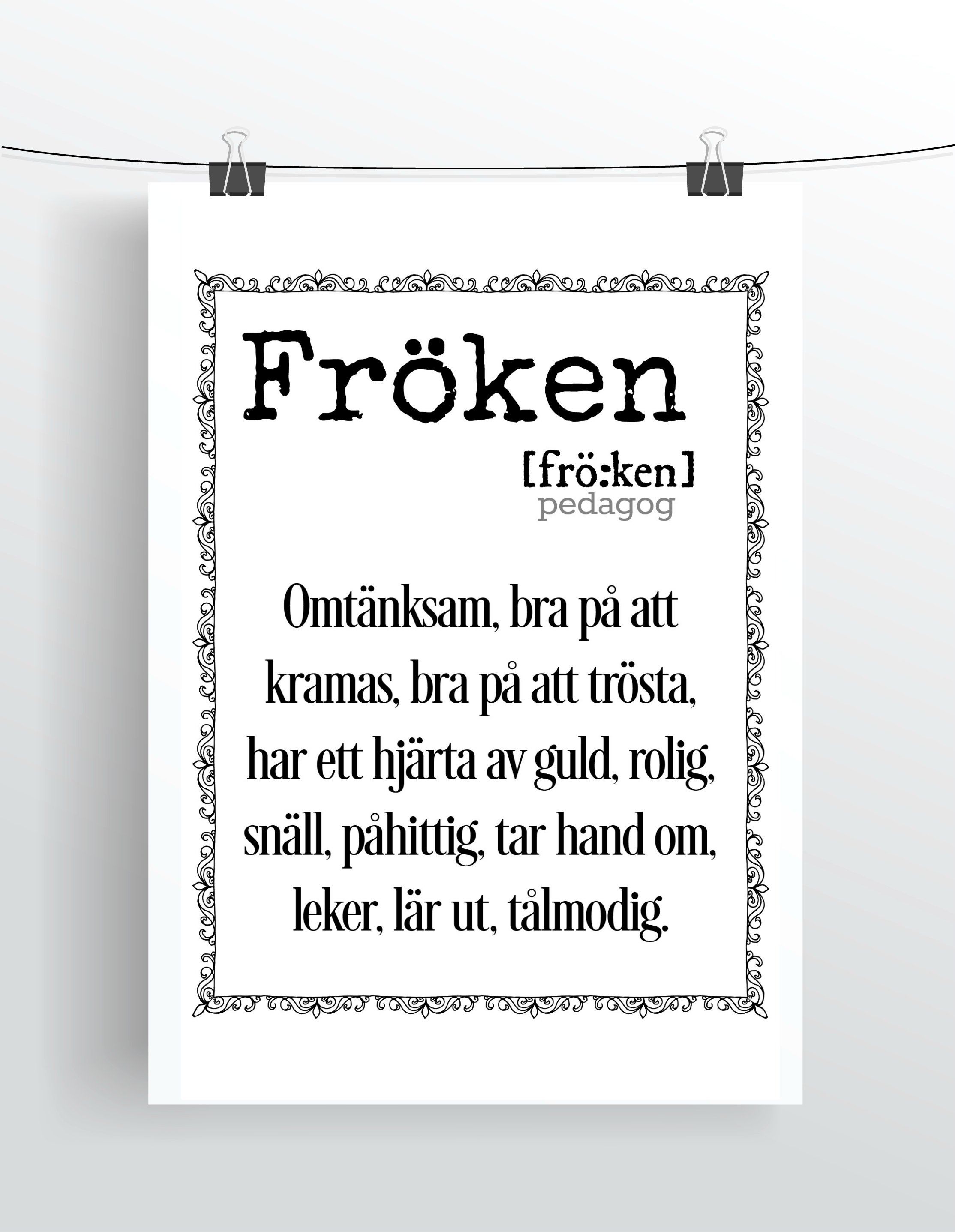 Fröken