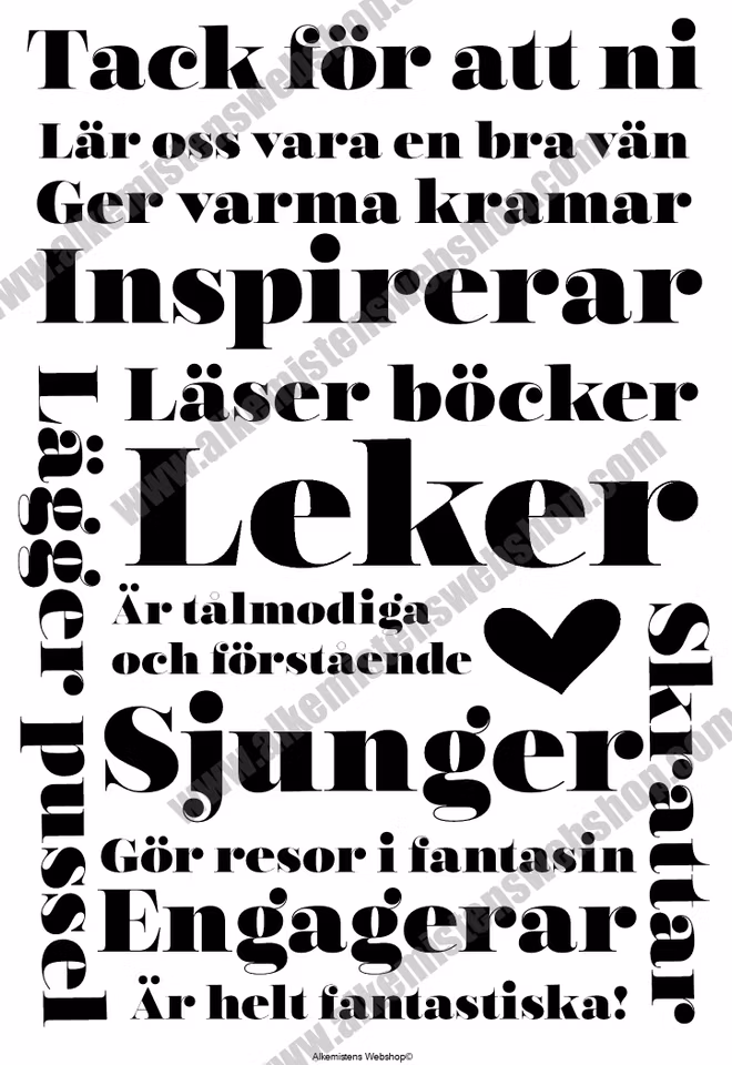 Tack för att Ni