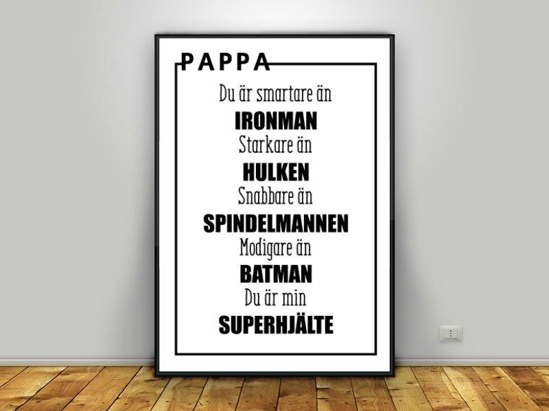 Pappa du är