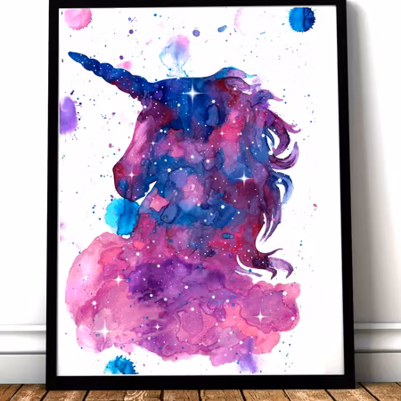 Magic Unicorn Splatter