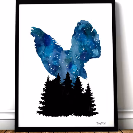 Nightsky, a call at dusk