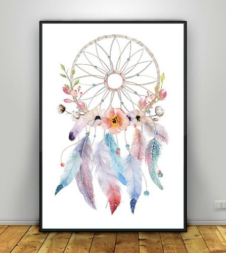 Dreamcatcher flowers & cotton