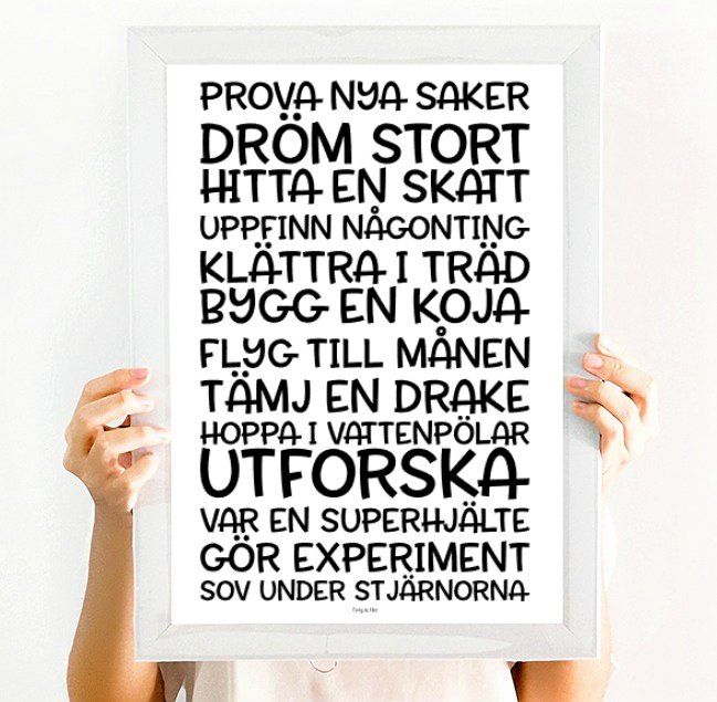Prova nya saker
