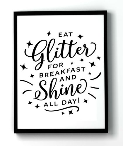 Eat glitter
