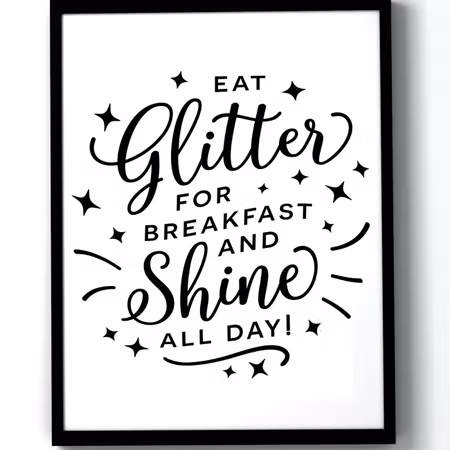 Eat glitter