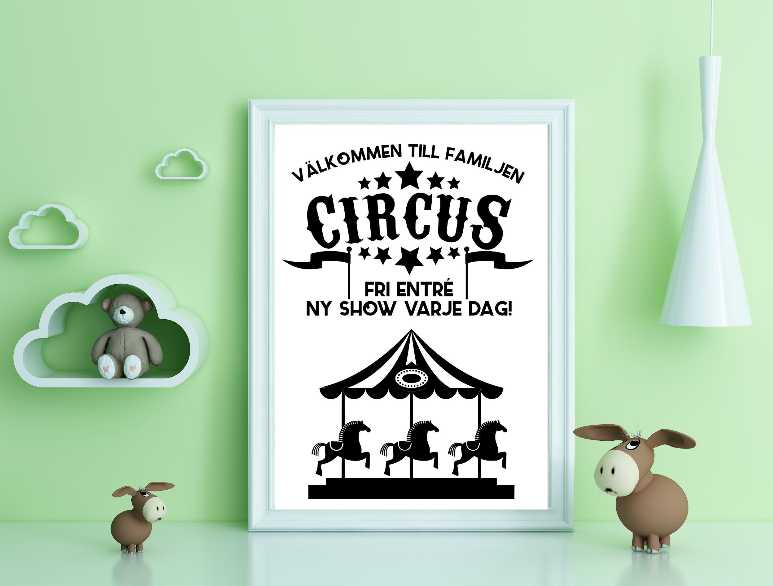 Välkommen till familjen circus - Karusell