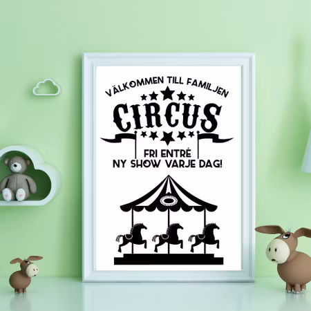 Välkommen till familjen circus - Karusell