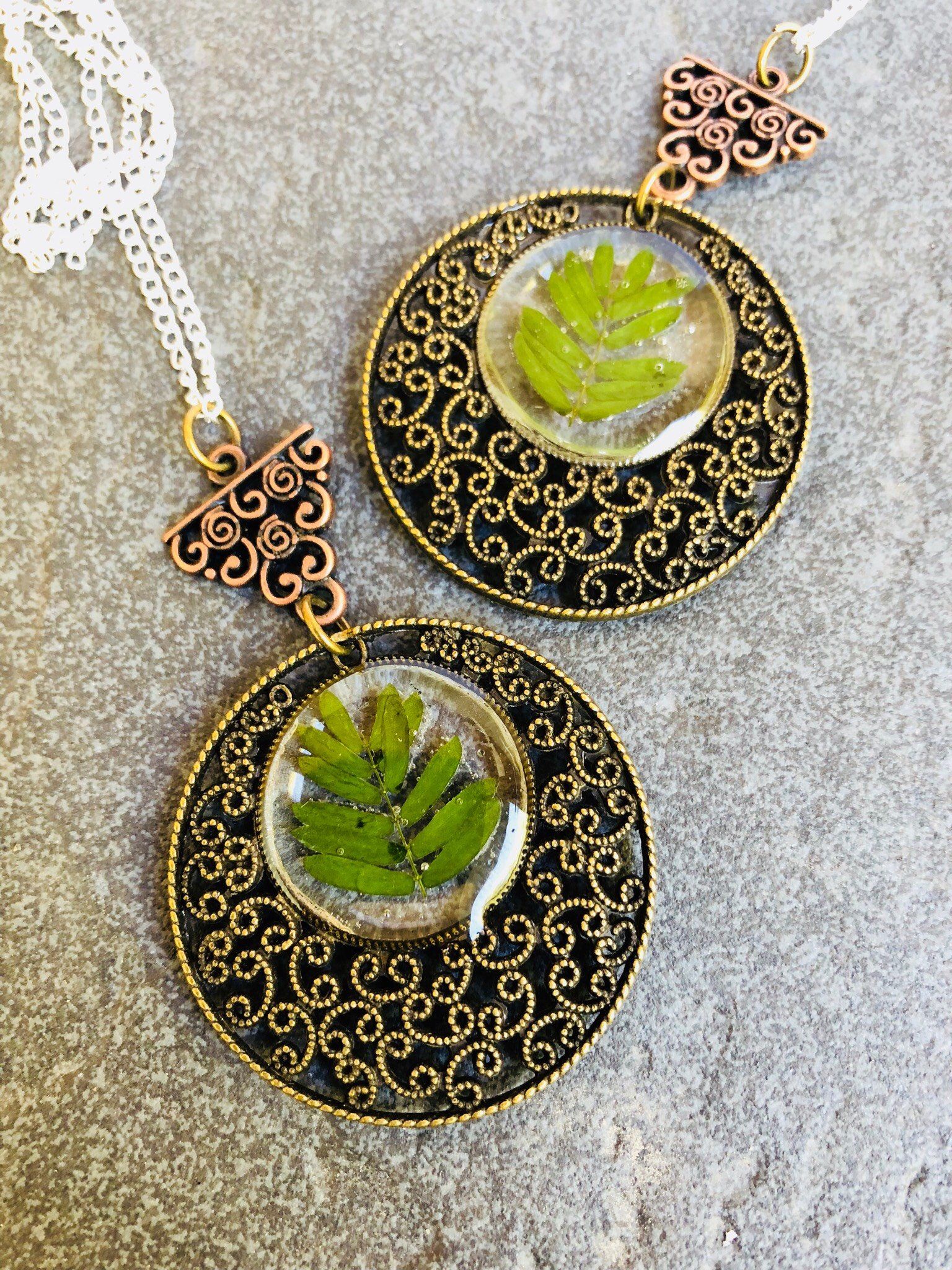 Sacred leaf - halsband