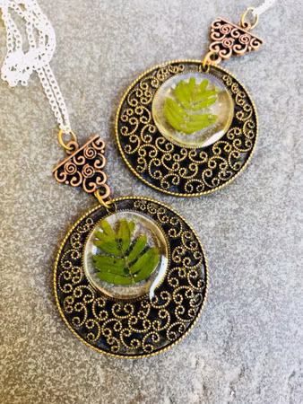 Sacred leaf - halsband