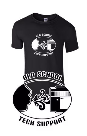 Old School Tech Support t-shirt